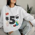 Movie Party 5Th Birthday Party 5 Year Old Birthday Boy Girl Women Sweatshirt Gifts for Her