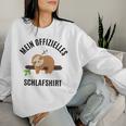 Pyjamas Top Pyjamas Sloth Sleep Sweatshirt Frauen Geschenke für Sie