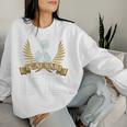 Roma Antica Gaio Giulio Cesare World Tour Sul Retro Women Sweatshirt Regalos para ella