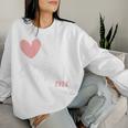 Sorella Maggiore 2024 Big Sister 2024 Cuore Ragazza Women Sweatshirt Regalos para ella