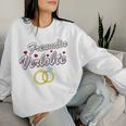 Women's Couples Engagement Partner Look Girlfriend Fiancé Sweatshirt Frauen Geschenke für Sie