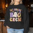 1St Grade Boo Crew First Grade Halloween Costume Teacher Women Sweatshirt Personalized Gifts