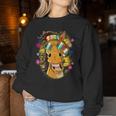 60S 70S Groovy Hippie Costume Sweatshirt Frauen Lustige Geschenke