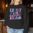 In My 9Th Birthday Era Girl Nine 9 Years Old Birthday 9Th Women Sweatshirt Funny Gifts