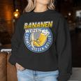 Banana Yeast Wheat Banana Wheat Beer Drinker Sweatshirt Frauen Lustige Geschenke