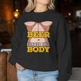 Beer Alcohol Saufen Beer Drinker Beer Lovers Beer Sweatshirt Frauen Lustige Geschenke