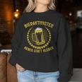 Bieraktivisten Sauf Beer Drinker Sweatshirt Frauen Lustige Geschenke