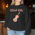 Cello Girl Cello Playerioloncello Cellist S Sweatshirt Frauen Lustige Geschenke