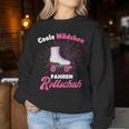 Cool Girls' Driving Roller Skates Roller Girl Sweatshirt Frauen Lustige Geschenke