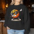 Dabbing Basketball Ball Boys Sports Player Women Sweatshirt Unique Gifts