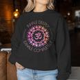 Damen Yoga Meditation Mandala Inhale Exhale Outfit Sweatshirt Frauen Lustige Geschenke