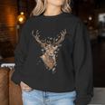 Deer Women's Hunter Red Deer Hunting Outfit Sweatshirt Frauen Lustige Geschenke