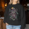 Dragon Japonais Tokyo Inspiré De L'asiatique Style Rétro Des Années 80 Sweat-shirt pour femme Cadeaux drôles