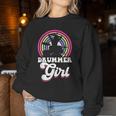 Drummer Girl Women's Sweatshirt Frauen Lustige Geschenke