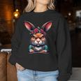 Easter Bunny Angry Bunny Rabbit Animal Sweatshirt Frauen Lustige Geschenke