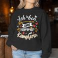 Eine Hammer Kämpferin Für Frauen Kämpferin Geschenk Sweatshirt Frauen Lustige Geschenke