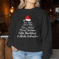 Feliz Navidad Feliz Navidad Feliz Natal Idiomas Sudadera Mujer Regalos divertidos