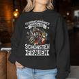 Fireman Habe Die Schönsten Women's Sweatshirt Frauen Lustige Geschenke