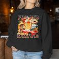 Five And Drive Car For Women Sweatshirt Frauen Lustige Geschenke