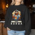 Bober Bóbr Kurwa Polish Beer Bober Sweatshirt Frauen Lustige Geschenke