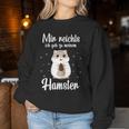 Hamster Mama Mir Reichts Ich Geh Zu Meinem Hamster Sweatshirt Frauen Lustige Geschenke