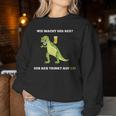 Wie Macht Der Rex Beer Party Alcohol Malle Slogan Sweatshirt Frauen Lustige Geschenke