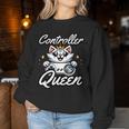 Gamer Girl Cat Gaming Cuteideo Game Girls Sweatshirt Frauen Lustige Geschenke