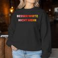 With German Beer Sauf Malle Besser Wirtz Nicht Mehr German Beer Sauf Malle German Langu Sweatshirt Frauen Lustige Geschenke