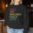 Girls Trip Niagara Fall 2024 Summer Vacation Friends Family Women Sweatshirt Unique Gifts
