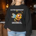 Guten Morgen Ganz Thin Ice Bee Sweatshirt Frauen Lustige Geschenke