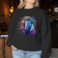 Horse Riding Dressage Riding Farm Jumping Rider Sweatshirt Frauen Lustige Geschenke