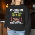 Ich Bin In Rente Ich Muss Gar Nichts Rentner Sloth Sweatshirt Frauen Lustige Geschenke