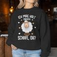 Ich Mag Halt Schafe Schaf Children's Girls' Women's Sweatshirt Frauen Lustige Geschenke