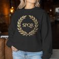Imperio Romano Spqr Sudadera Mujer Regalos divertidos