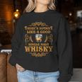 Islay Single Malt Whisky Drinker Whiskey Slogan Sweatshirt Frauen Lustige Geschenke