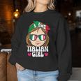 Italian Girl Italy Sweatshirt Frauen Lustige Geschenke