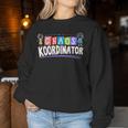 Kindergarten Nursery Teacher & Educator Sweatshirt Frauen Lustige Geschenke