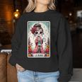 La Mamá Tarot Card Mexican Mom Spanish Women Sweatshirt Funny Gifts