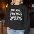 Lauterbach Hat Recht 2 Dosen Reich Nicht Two Doses Beer S Sweatshirt Frauen Lustige Geschenke