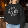 Mädchenwochenende Frauen We Are Trouble Girls Trip 2025 Sweatshirt Frauen Lustige Geschenke