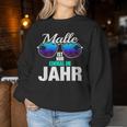 Malle Ist Nur Einmal Im Jahr Mallorca Beer Party Dance S Sweatshirt Frauen Lustige Geschenke