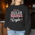 Mallorca Geiler Als Layla Malle Women's Summer Sweatshirt Frauen Lustige Geschenke