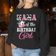 Mama Of The Birthday Girl Farm Mommy Cow 1St Birthday Girl Women Sweatshirt Personalized Gifts