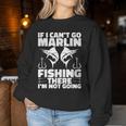 Marlin Majesty L'ultima Missione Dell'oceano Women Sweatshirt Regalos divertidos