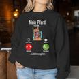 Mein Pferd My Horse S Sweatshirt Frauen Lustige Geschenke