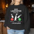 Meine Laufente Rufen An Laufentenstall Duck Breeding Sweatshirt Frauen Lustige Geschenke