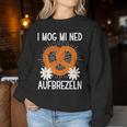 I Mog Mi Ned Aufpretzeln Oktoberfest Beer Sweatshirt Frauen Lustige Geschenke