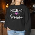 Mustang Horse Mama Sweatshirt Frauen Lustige Geschenke