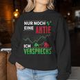 Nur Noch Eine Aktie Icherpromiss Aktien Investor Aktionärs Sweatshirt Frauen Lustige Geschenke