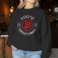 Old School Krav Maga Hebrew Symbol Logo For And Women Sweatshirt Frauen Lustige Geschenke